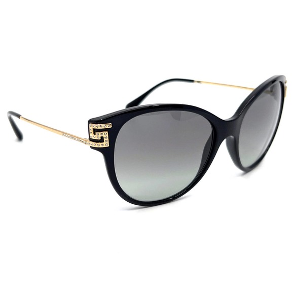 Versace Black and Gold Sunglasses - Picture 2 of 12